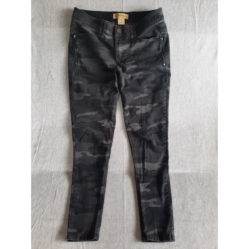 Democracy AB‎ Technology Women 10 Como Military Denim Ankle Stretch Band